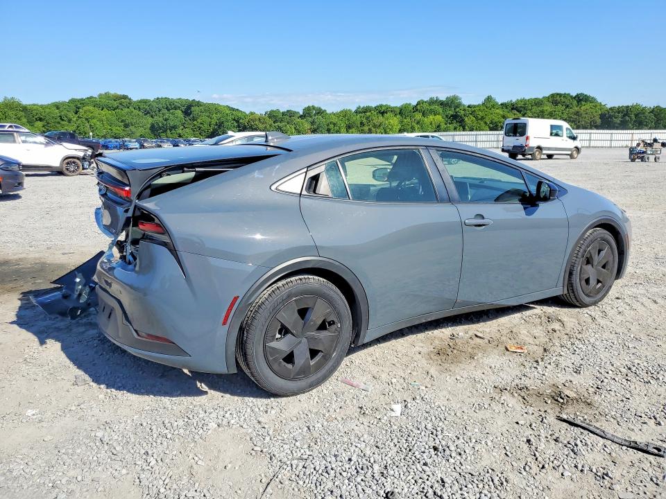 2023 Toyota Prius VIN JTDACAAU0P3002956 COPART salvage auction — REAR END, NC - SALVAGE CERTIFICATE OF TITLE, sold $8,400 on 2026-08-19 (photo 3)