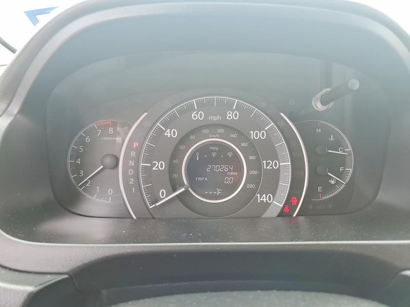 2013 Honda VIN 5J6RM4H76DL018327 COPART salvage auction — FRONT END, TX - SALVAGE VEHICLE TITLE, sold $2,750 on 2026-07-02 (photo 9)