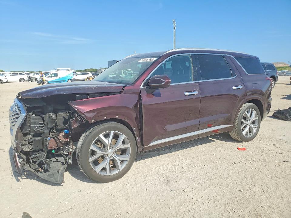 2021 Hyundai Palisade VIN KM8R54HE9MU275361 COPART salvage auction — FRONT END, FL - CERTIFICATE OF DESTRUCTION, sold $5,800 on 2026-07-02 (photo 1)