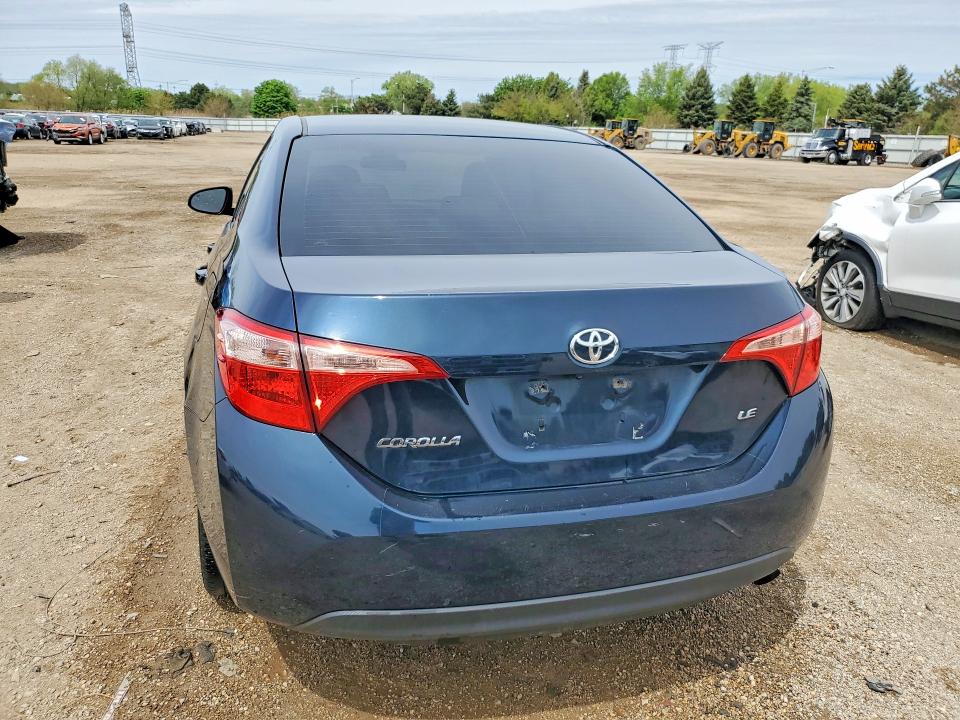 2018 Toyota VIN 5YFBURHE5JP849601 COPART salvage auction — FRONT END, Il - Salvage Certificate, sold $4,200 on 2026-07-14 (photo 6)