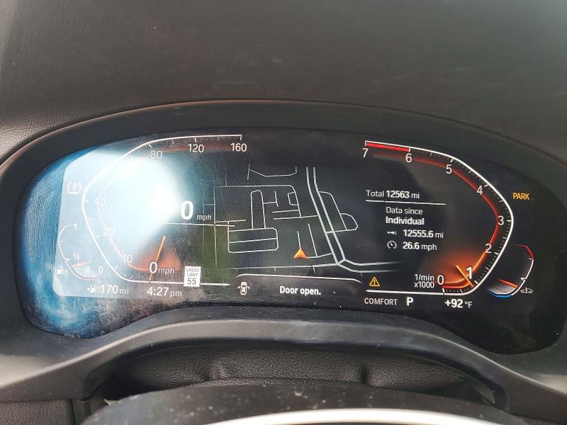 2024 BMW X3 VIN 5UX43DP01R9W87597 COPART salvage auction — SIDE, Fl - Cert Of Title Slvg Rebuildable, sold $13,600 on 2026-07-28 (photo 9)