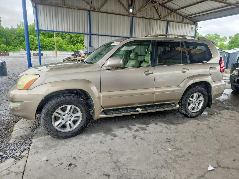 2003 Lexus Gx 470 VIN JTJBT20X330022116 COPART salvage auction — NORMAL WEAR, Ga - Certificate Of Title, sold $4,400 on 2026-07-09 (photo 1)