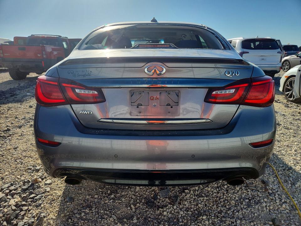 2017 Infiniti Q70 VIN JN1BY1ARXHM770010 COPART salvage auction — HAIL, MO - SALVAGE CERTIFICATE OF TITLE, sold $2,950 on 2026-07-29 (photo 6)