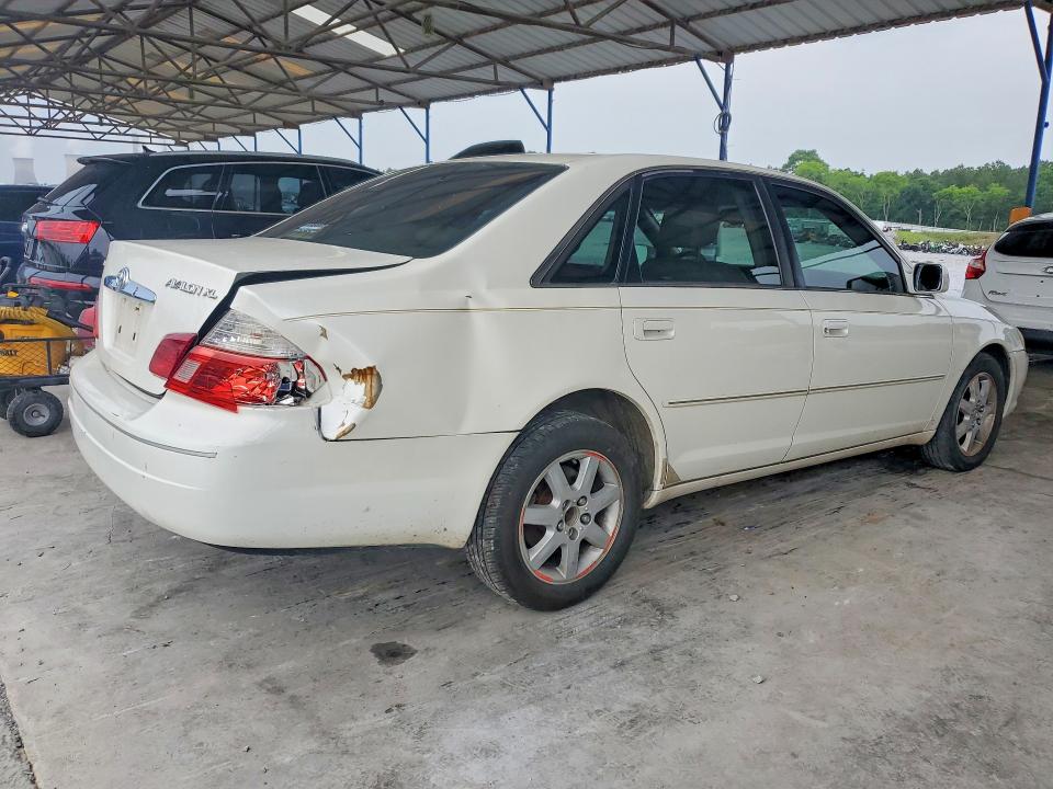 2004 Toyota Avalon VIN 4T1BF28B84U363763 COPART salvage auction — REAR END, GA - CERT OF TITLE-SALVAGE, sold $625 on 2026-07-02 (photo 3)