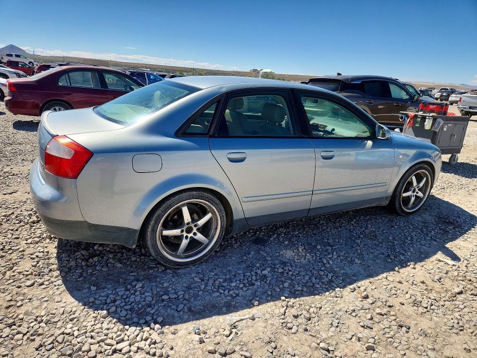 2002 Audi A4 VIN WAULC68E52A168282 COPART salvage auction — SIDE, Ut - Salvage Certificate, sold $150 on 2026-07-02 (photo 3)