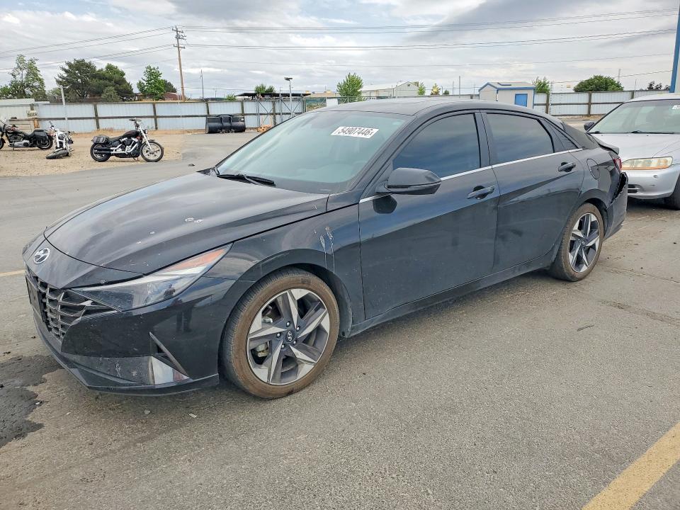2021 Hyundai Elantra VIN 5NPLN4AG0MH041061 COPART salvage auction — REAR END, Id - Salvage Certificate Of Title, sold $3,800 on 2026-07-23 (photo 1)