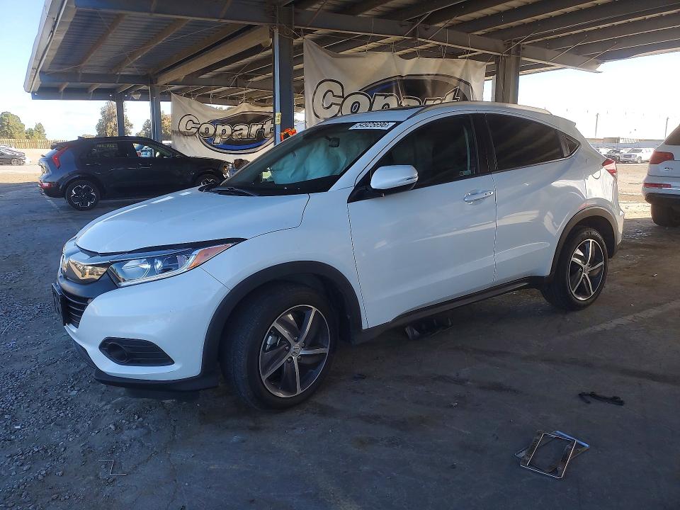 2022 Honda Hr-v VIN 3CZRU5H5XNM731834 COPART salvage auction — SIDE, Ca - Salvage Certificate, sold $7,100 on 2026-07-30 (photo 1)
