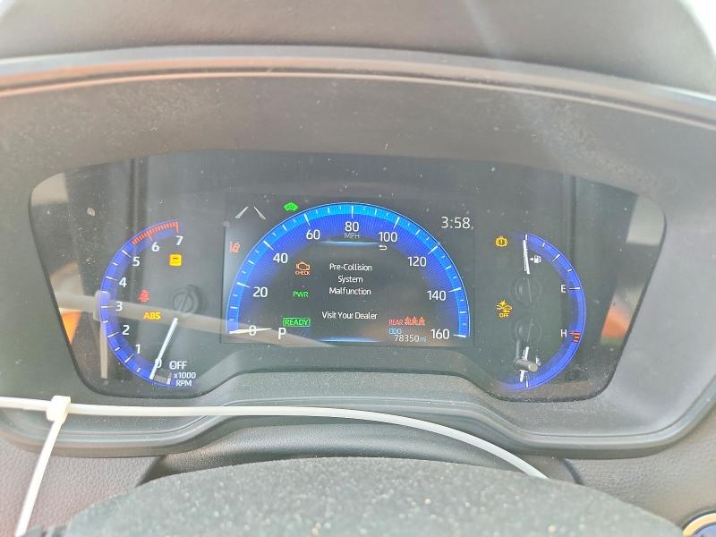 2020 Toyota Corolla VIN JTDEBRBEXLJ028903 COPART salvage auction — FRONT END, Il - Salvage Certificate, sold $3,000 on 2026-07-23 (photo 9)