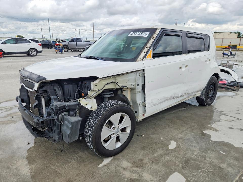 2015 Kia Soul VIN KNDJN2A25F7218632 COPART salvage auction — FRONT END, Tx - Certificate Of Title, sold $1,700 on 2026-07-28 (photo 1)