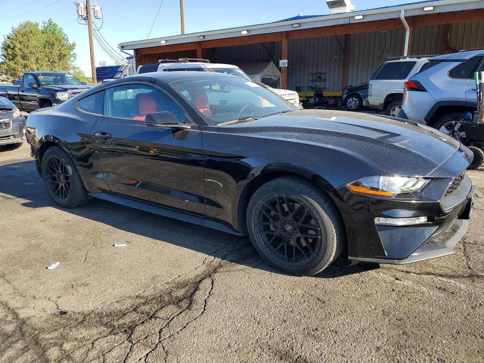 2019 Ford Mustang VIN 1FA6P8TH1K5195057 COPART salvage auction — REAR END, CO - PUBLIC - SALVAGE TITLE, sold $7,500 on 2026-07-02 (photo 4)