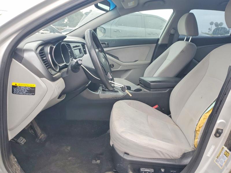 2012 Kia Optima VIN KNAGM4A71C5277377 COPART salvage auction — REAR END, Id - Salvage Certificate Of Title, sold $675 on 2026-07-31 (photo 7)