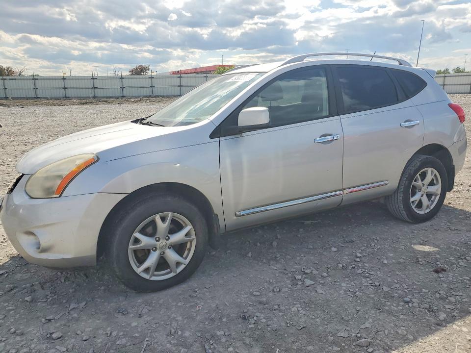 2011 Nissan Rogue VIN JN8AS5MT8BW172572 COPART salvage auction — FRONT END, Il - Salvage Certificate, sold $325 on 2026-07-06 (photo 1)