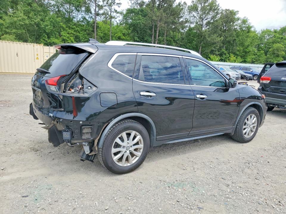 2019 Nissan Rogue VIN JN8AT2MT9KW261028 COPART salvage auction — REAR END, Sc - Cert Of Title-Salvage, sold $4,100 on 2026-07-07 (photo 3)