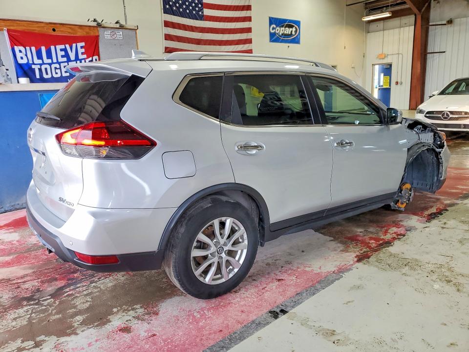 2019 Nissan Rogue VIN KNMAT2MVXKP508953 COPART salvage auction — FRONT END, Id - Salvage Certificate Of Title, sold $3,000 on 2026-07-20 (photo 3)