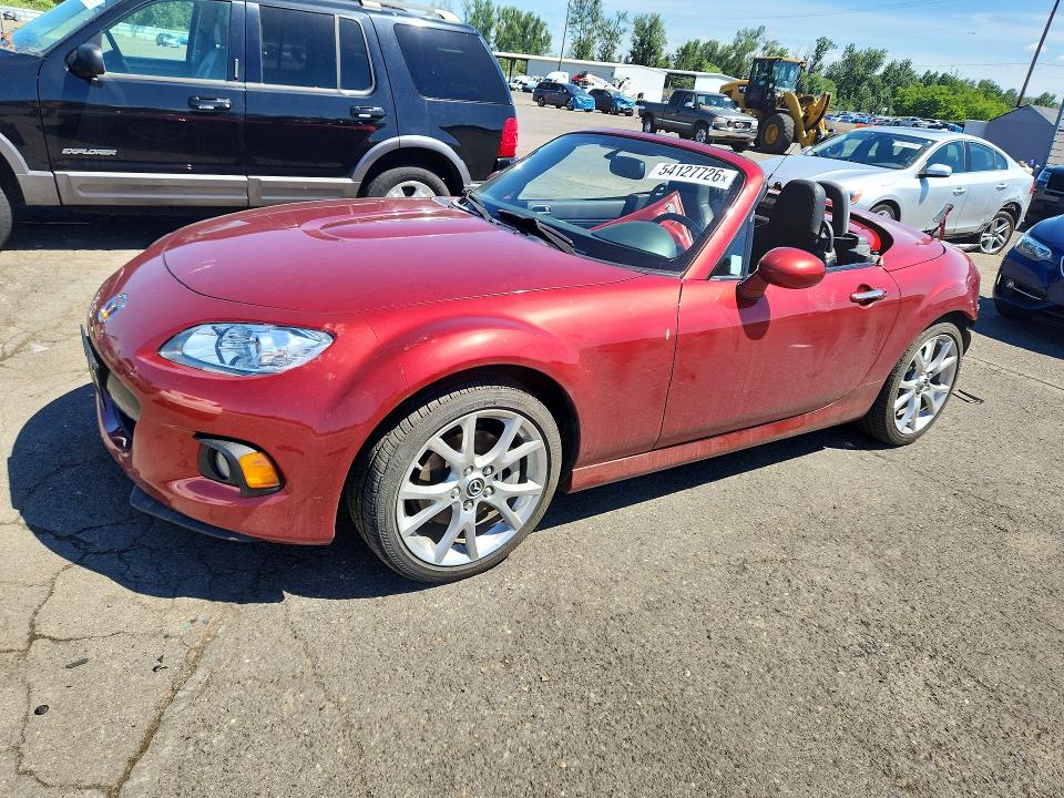 2015 Mazda Mx-5 VIN JM1NC2PF3F0237920 COPART salvage auction — REAR END, Or - Salvage Title Certificate, sold $2,900 on 2026-07-07 (photo 1)