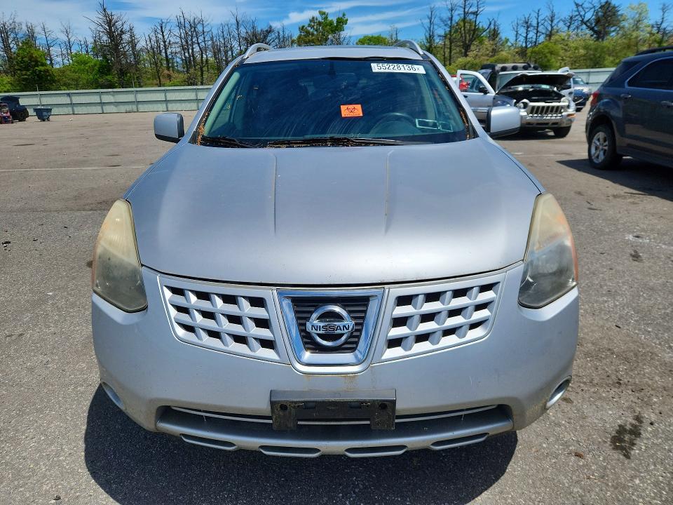 2009 Nissan Rogue VIN JN8AS58V09W436552 COPART salvage auction — MINOR DENT/SCRATCHES, NY - CERTIFICATE OF TITLE, sold $1,150 on 2026-07-20 (photo 5)