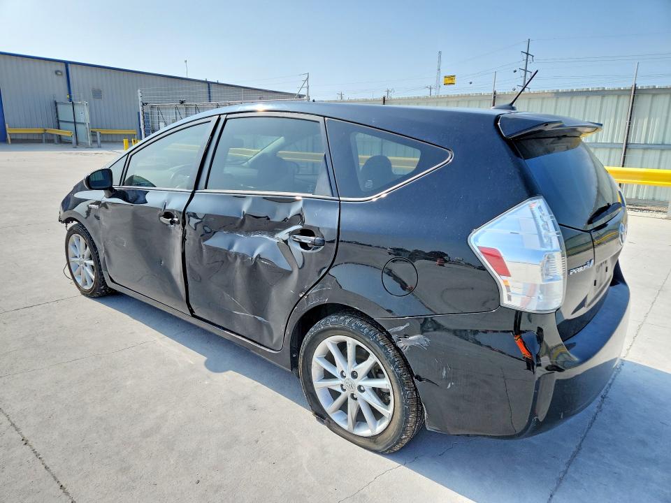 2013 Toyota Prius VIN JTDZN3EU6D3206160 COPART salvage auction — FRONT END, Tx - Salvage Vehicle Title, sold $1,850 on 2026-07-31 (photo 2)