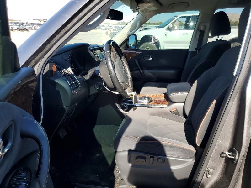2019 Nissan Armada VIN JN8AY2ND6KX009045 COPART salvage auction — FRONT END, Ar - Cert Of Title-Salvage, sold $3,450 on 2026-07-28 (photo 7)