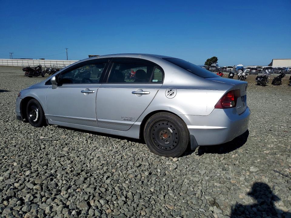 2008 Honda Civic VIN 1HGFA15538L042613 COPART salvage auction — VANDALISM, Ca - Salvage Certificate, sold $325 on 2026-07-02 (photo 2)