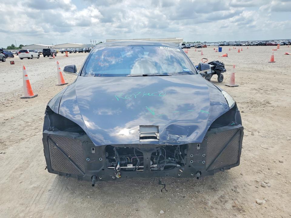 2018 Tesla VIN 5YJSA1E41JF287665 COPART salvage auction — FRONT END, Tx - Salvage Vehicle Title, sold $9,600 on 2026-07-16 (photo 5)
