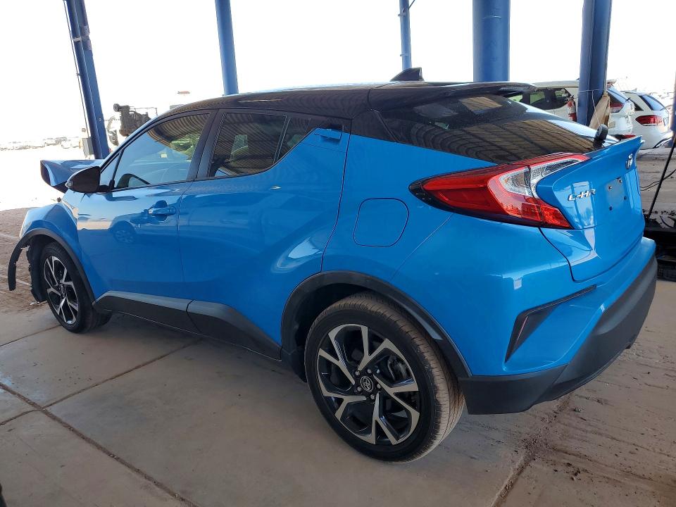 2019 Toyota C-hr VIN JTNKHMBX7K1055282 COPART salvage auction — FRONT END, Az - Cert Of Title - Salvage, sold $2,850 on 2026-07-14 (photo 2)