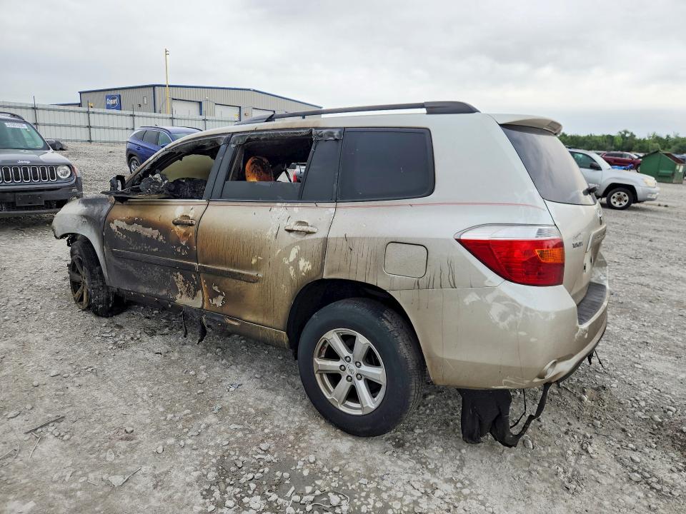 2008 Toyota VIN JTEDS41A082063329 COPART salvage auction — BURN, IL - SALVAGE CERTIFICATE, sold $200 on 2026-07-27 (photo 2)