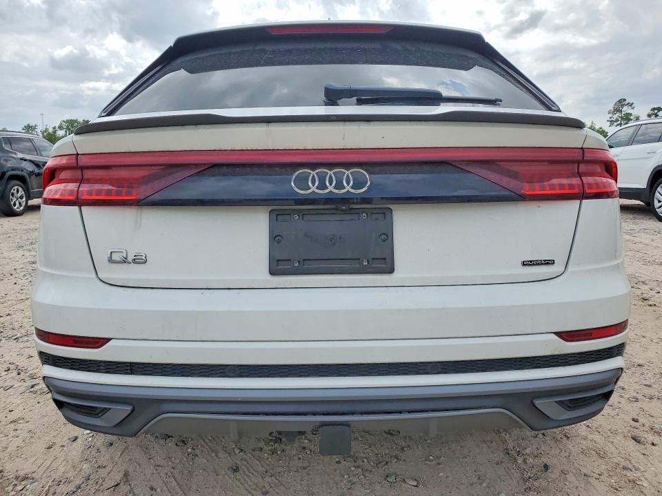 2021 Audi Q8 VIN WA1EVAF1XMD002490 COPART salvage auction — FRONT END, Tx - Salvage Vehicle Title, sold $17,600 on 2026-07-31 (photo 6)