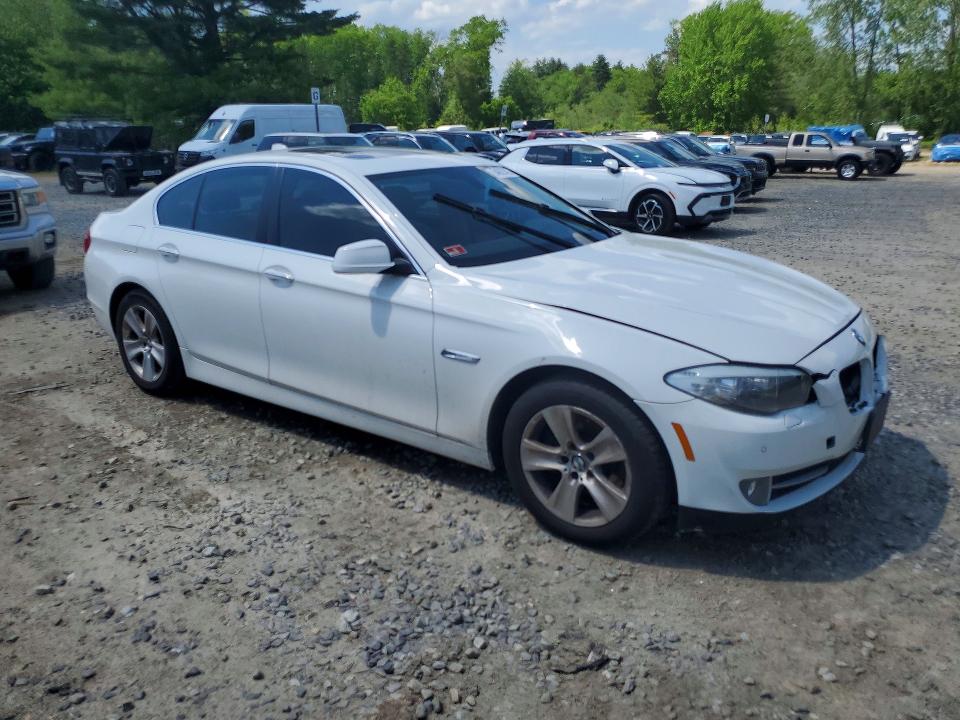 2013 BMW 5er VIN WBAXH5C54DD112565 COPART salvage auction — MINOR DENT/SCRATCHES, Ri - Certificate Of Title (P), sold $1,950 on 2026-07-29 (photo 4)