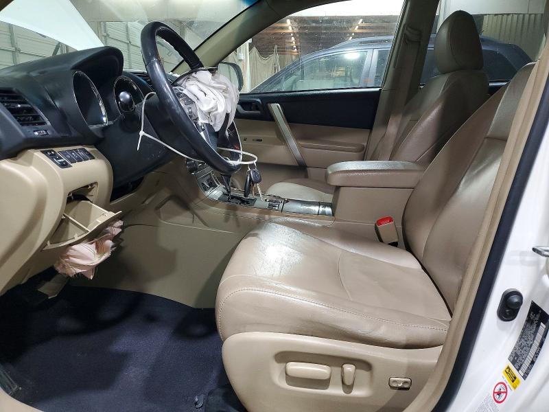 2011 Toyota Highlander VIN 5TDBK3EH6BS055765 COPART salvage auction — FRONT END, Ga - Cert Of Title-Salvage, sold $1,700 on 2026-07-07 (photo 7)