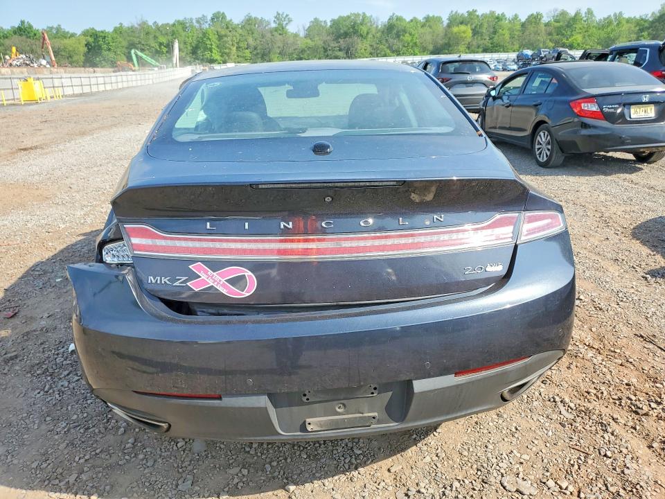 2014 Lincoln Mkz VIN 3LN6L2J90ER817773 COPART salvage auction — REAR END, Nj - Certificate Of Title, sold $375 on 2026-07-02 (photo 6)