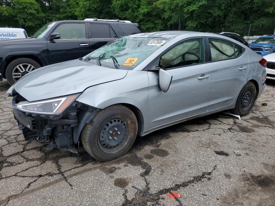 2020 Hyundai VIN KMHD74LF9LU070271 COPART salvage auction — FRONT END, GA - CERT OF TITLE-SALVAGE, sold $1,800 on 2026-07-31 (photo 1)