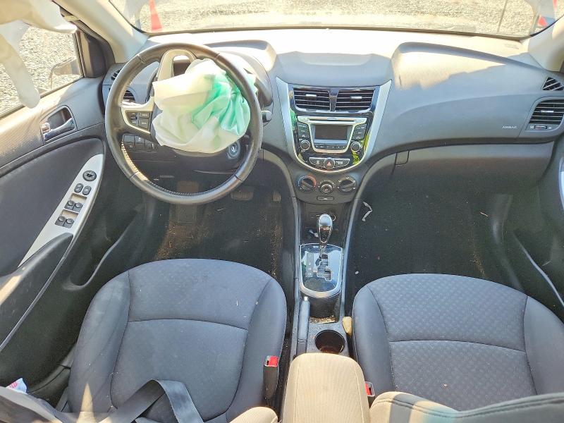 2014 Hyundai Accent VIN KMHCU5AEXEU151173 COPART salvage auction — SIDE, Nc - Salvage Certificate Of Title, sold $325 on 2026-07-08 (photo 8)