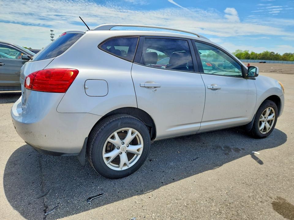 2009 Nissan Rogue VIN JN8AS58V09W436552 COPART salvage auction — MINOR DENT/SCRATCHES, NY - CERTIFICATE OF TITLE, sold $1,150 on 2026-07-20 (photo 3)