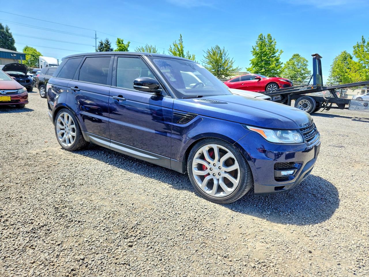 2017 Land Rover Range Rover Sport VIN SALWR2FE8HA129357 COPART salvage auction — Mechanical, OR - CERTIFICATE OF TITLE (P), sold $3,800 on 2026-06-30 (photo 4)