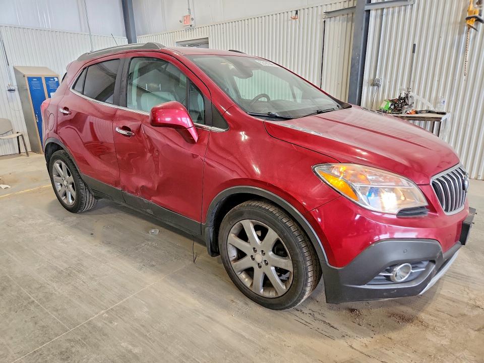2013 Buick Encore VIN KL4CJDSB9DB198307 COPART salvage auction — SIDE, NE - CERT OF TITLE-SALVAGE, sold $525 on 2026-07-07 (photo 4)