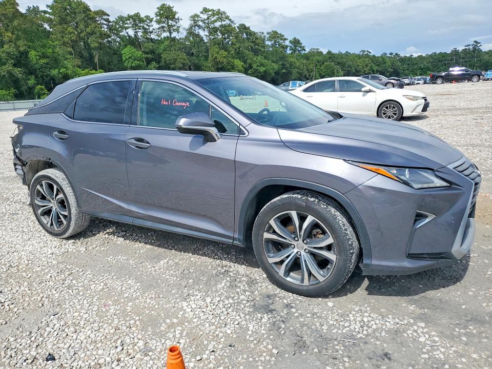 2017 Lexus Rx VIN 2T2ZZMCA3HC072929 COPART salvage auction — REAR END, Tx - Certificate Of Title, sold $10,600 on 2026-07-02 (photo 4)
