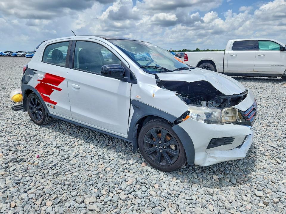 2023 Mitsubishi Mirage VIN ML32AWHJ9PH004911 COPART salvage auction — FRONT END, Fl - Cert Of Title Slvg Rebuildable, sold $2,600 on 2026-07-10 (photo 4)