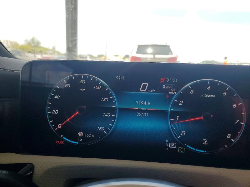 2023 Mercedes-benz Cla-klasse VIN W1K5J4GB8PN356295 COPART salvage auction — SIDE, Fl - Cert Of Title Slvg Rebuildable, sold $5,500 on 2026-07-29 (photo 9)