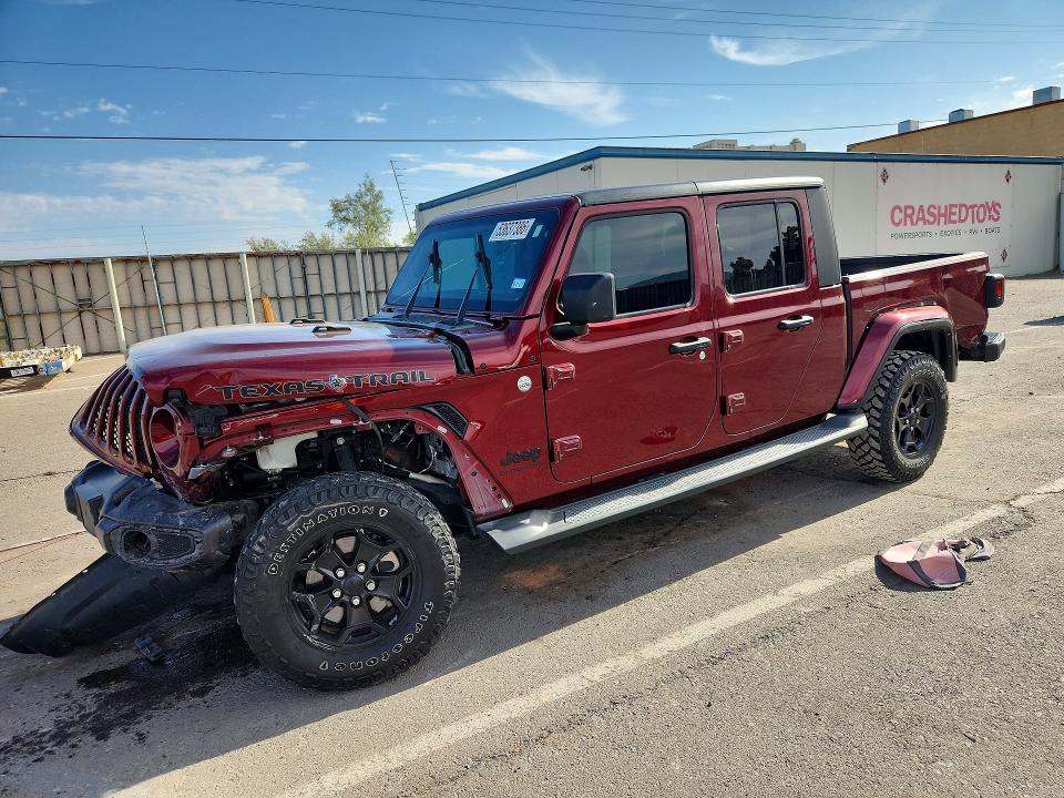 2022 Jeep VIN 1C6HJTAG8NL106920 COPART salvage auction — FRONT END, Tx - Salvage Vehicle Title, sold $9,700 on 2026-07-31 (photo 1)