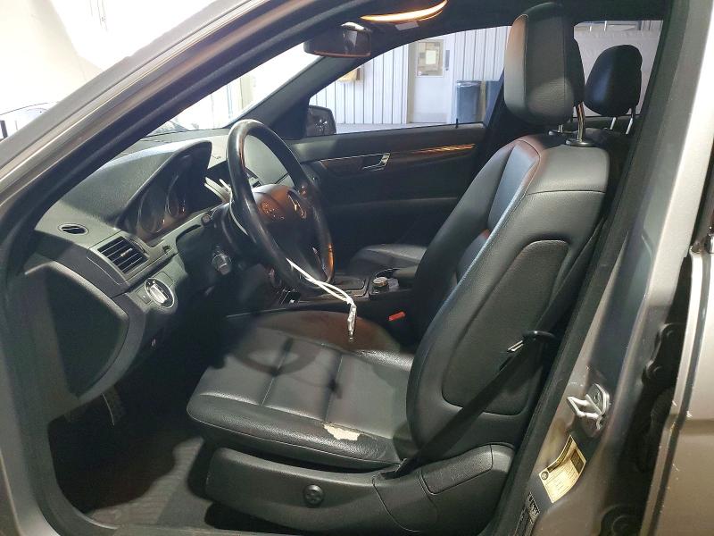 2011 Mercedes-benz C class VIN WDDGF8BB9BR164104 COPART salvage auction — FRONT END, Pa - Certificate Of Salvage, sold $1,000 on 2026-07-09 (photo 7)