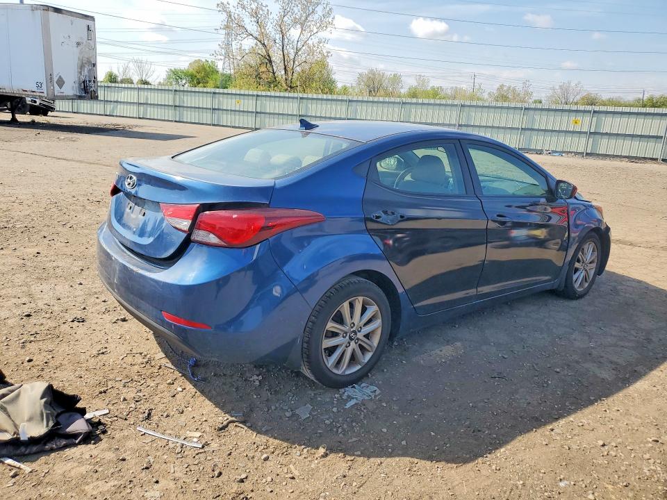 2016 Hyundai VIN KMHDH4AE1GU477773 COPART salvage auction — FRONT END, Mi - Certificate Of Title, sold $650 on 2026-07-10 (photo 3)