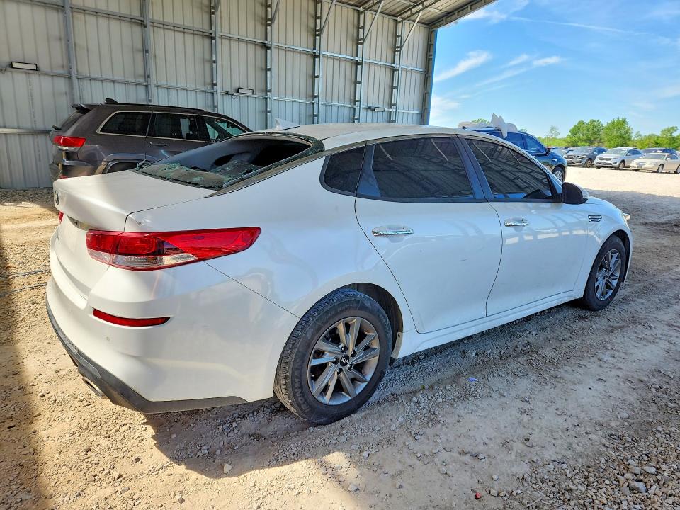 2019 Kia Optima VIN 5XXGT4L38KG327122 COPART salvage auction — HAIL, Mo - Salvage Certificate Of Title, sold $70 on 2026-07-28 (photo 3)