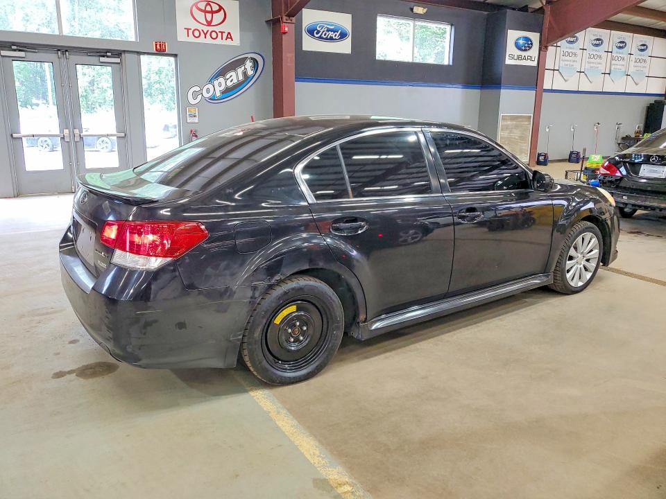 2010 Subaru LEGACY VIN 4S3BMBK64A3232644 COPART salvage auction — REAR END, Vt - Certificate Of Title, sold $1,500 on 2026-07-09 (photo 3)