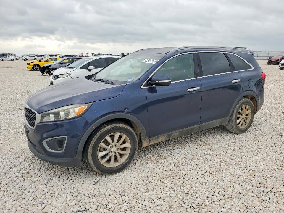 2016 Kia Sorento VIN 5XYPG4A56GG002495 COPART salvage auction — MECHANICAL, Tx - Certificate Of Title, sold $1,250 on 2026-07-09 (photo 1)