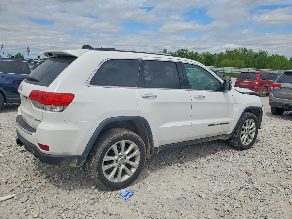 2017 Jeep Cherokee VIN 1C4RJFBG5HC765202 COPART salvage auction — FRONT END, Mi - Certificate Of Title, sold $3,100 on 2026-07-02 (photo 3)