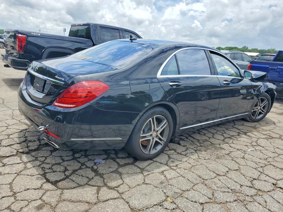 2016 Mercedes-benz S-klasse VIN WDDUG8FB1GA215692 COPART salvage auction — FRONT END, Ga - Cert Of Title-Salvage, sold $4,250 on 2026-07-10 (photo 3)