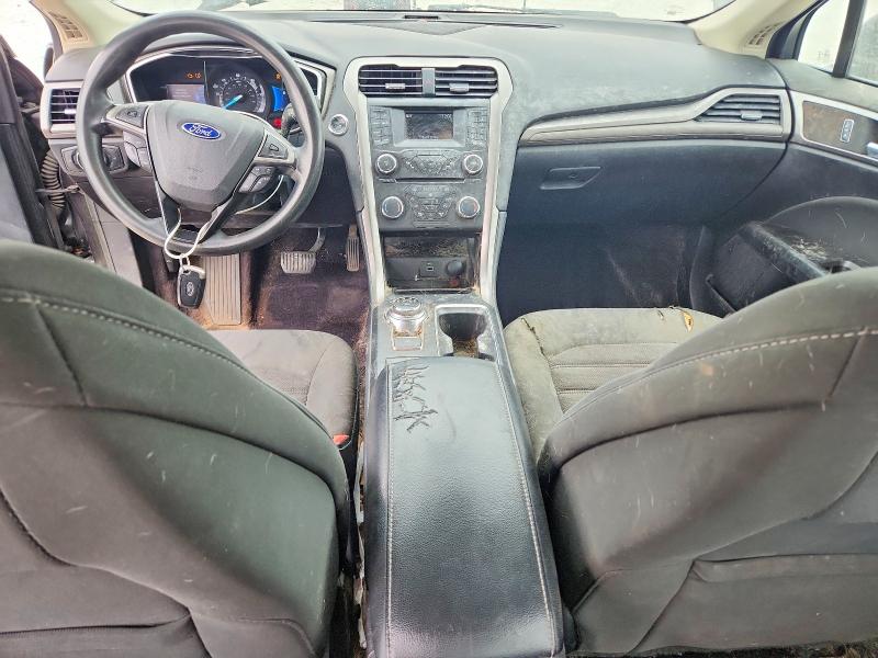 2017 Ford Fusion VIN 3FA6P0LU8HR287979 COPART salvage auction — FRONT END, MI - CERT OF TITLE-SALVAGE VEHICLE, sold $575 on 2026-07-02 (photo 8)