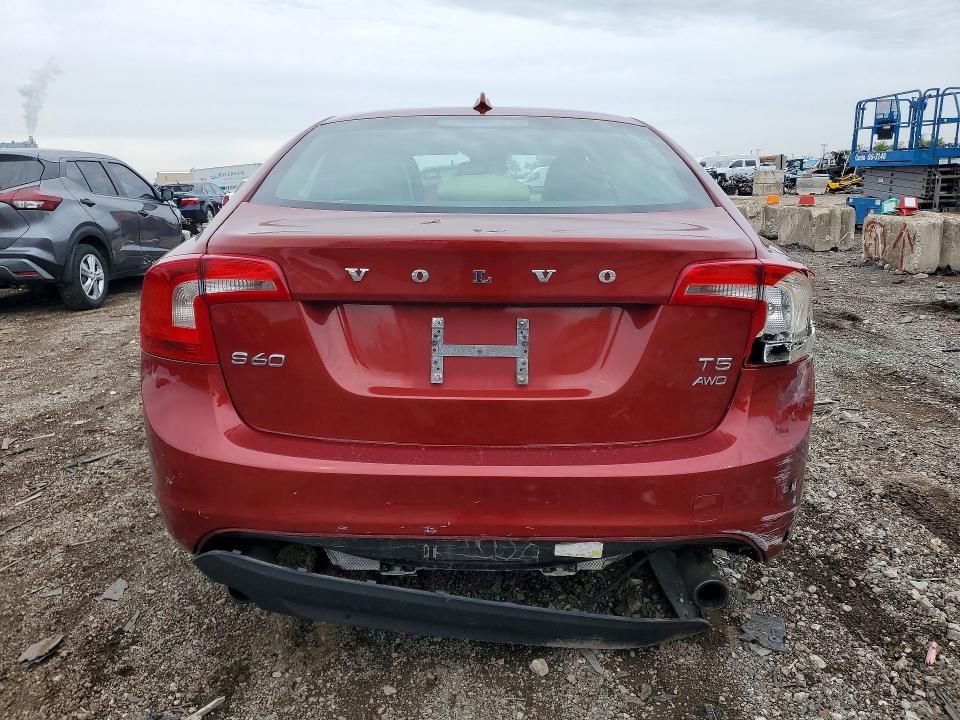 2013 Volvo S60 VIN YV1612FH8D2189002 COPART salvage auction — FRONT END, Il - Salvage Certificate, sold $450 on 2026-07-10 (photo 6)