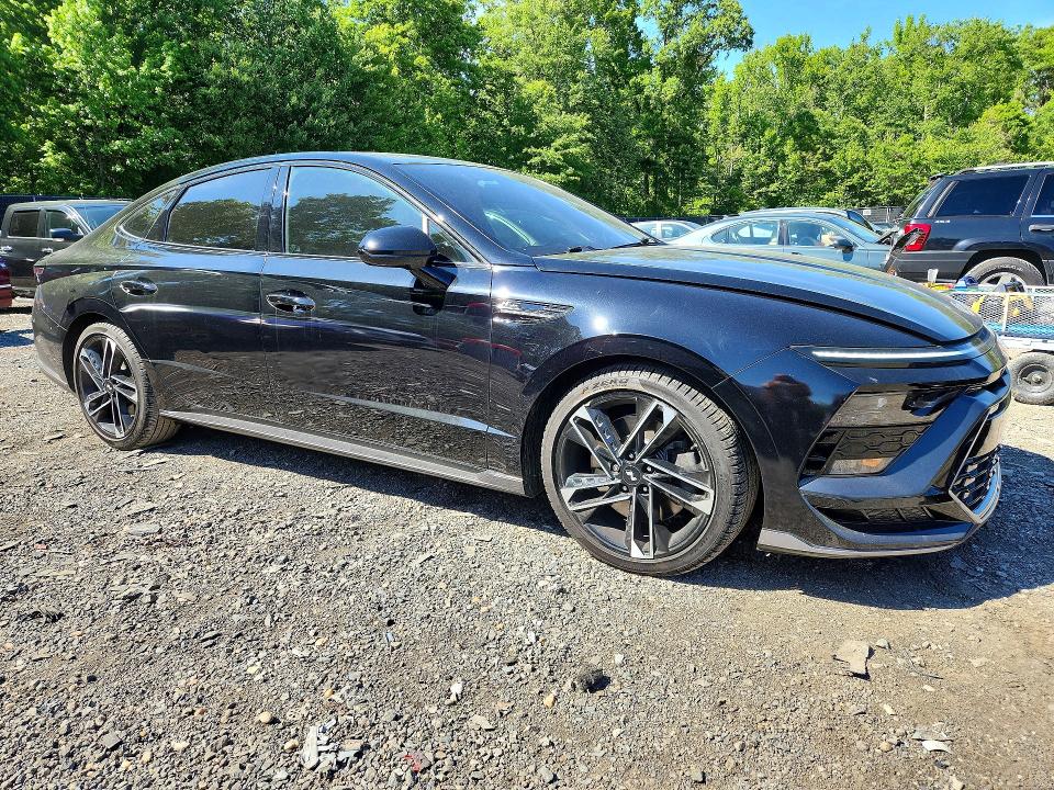 2024 Hyundai VIN KMHL54JC3RA370571 COPART salvage auction — FRONT END, Id - Salvage Certificate Of Title, sold $3,500 on 2026-07-28 (photo 4)