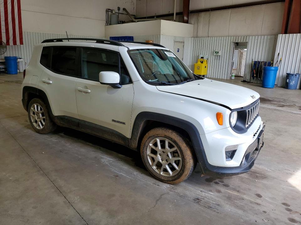 2019 Jeep VIN ZACNJABB1KPK68279 COPART salvage auction — FRONT END, Tx - Salvage Vehicle Title, sold $1,300 on 2026-07-20 (photo 4)